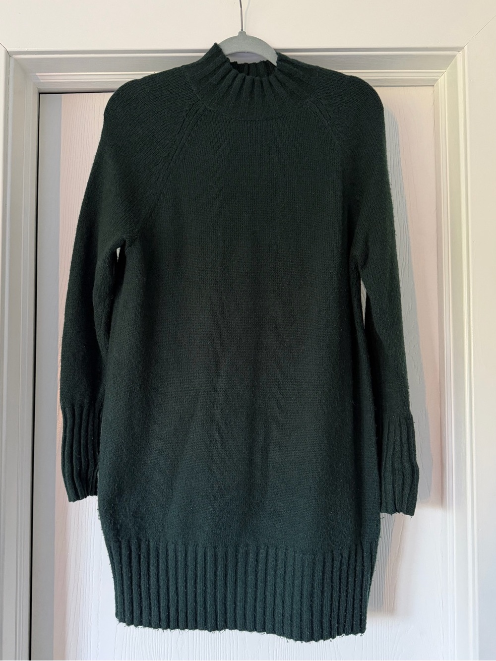 EXPRESS Tunic Sweater - Dark Green